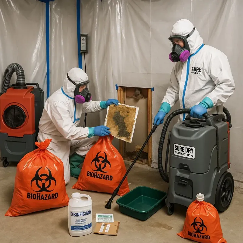 Contaminated Water Handling Protocols process in Saint Johns, AZ